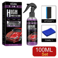 30ml/100ml Car Ceramic Coating Spray 3 in 1 Auto Nano Ceramic Coating Polishing Spraying Wax Car Paint Scratch Repair Remover Oasis Select 100ML Set