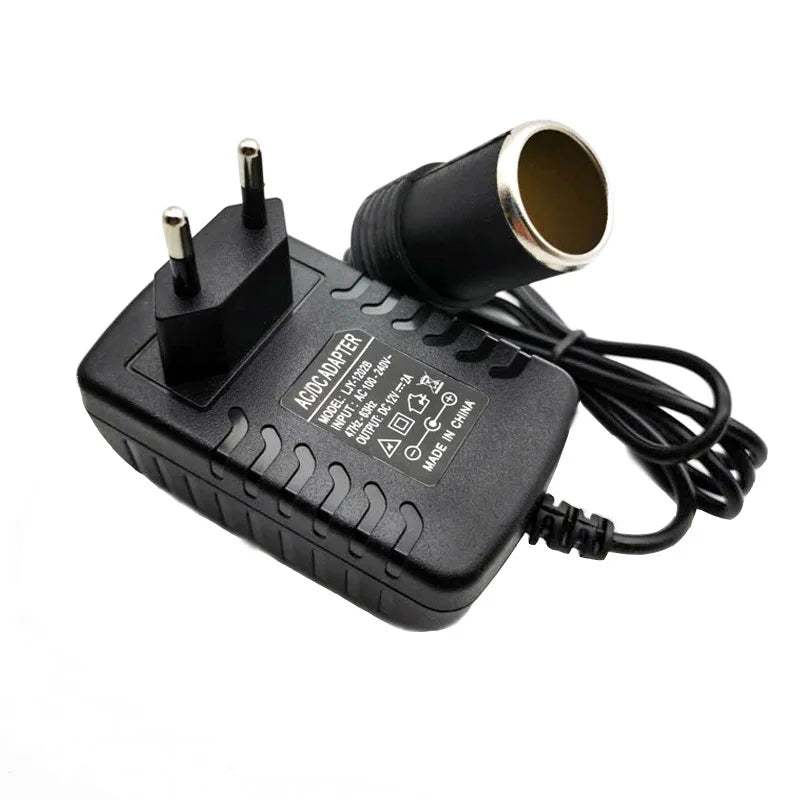 Car Cigarette Lighter Adapte 220V to 12V 2A DC Power Converter Charger Transformer Cigar Lit Lighter Plug Socket Electronic Jack Oasis Select