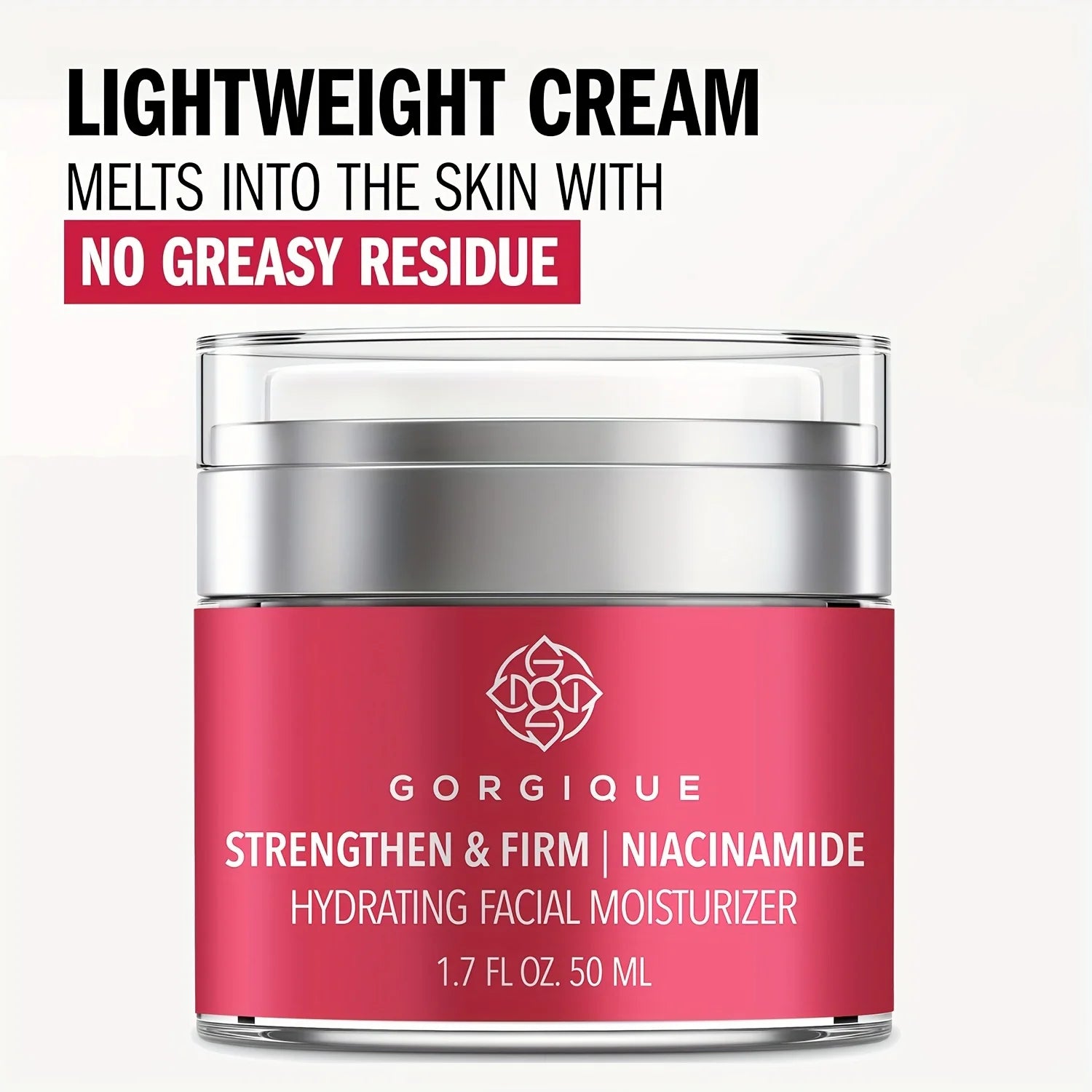 GORGIQUE Niacinamide Face Cream – Hydrating Firming Moisturizer Face Moisturizer Cream Oasis Select