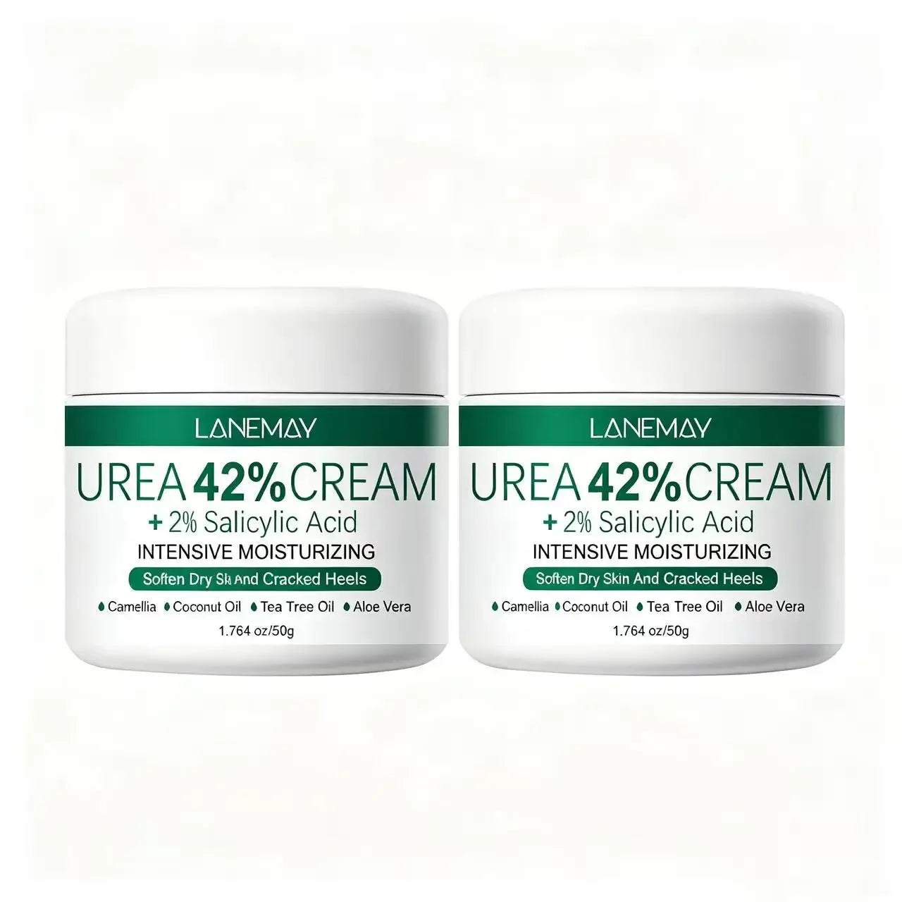 2-Pack 42% Urea & Salicylic Acid Hand & Foot Cream | Deep Moisture