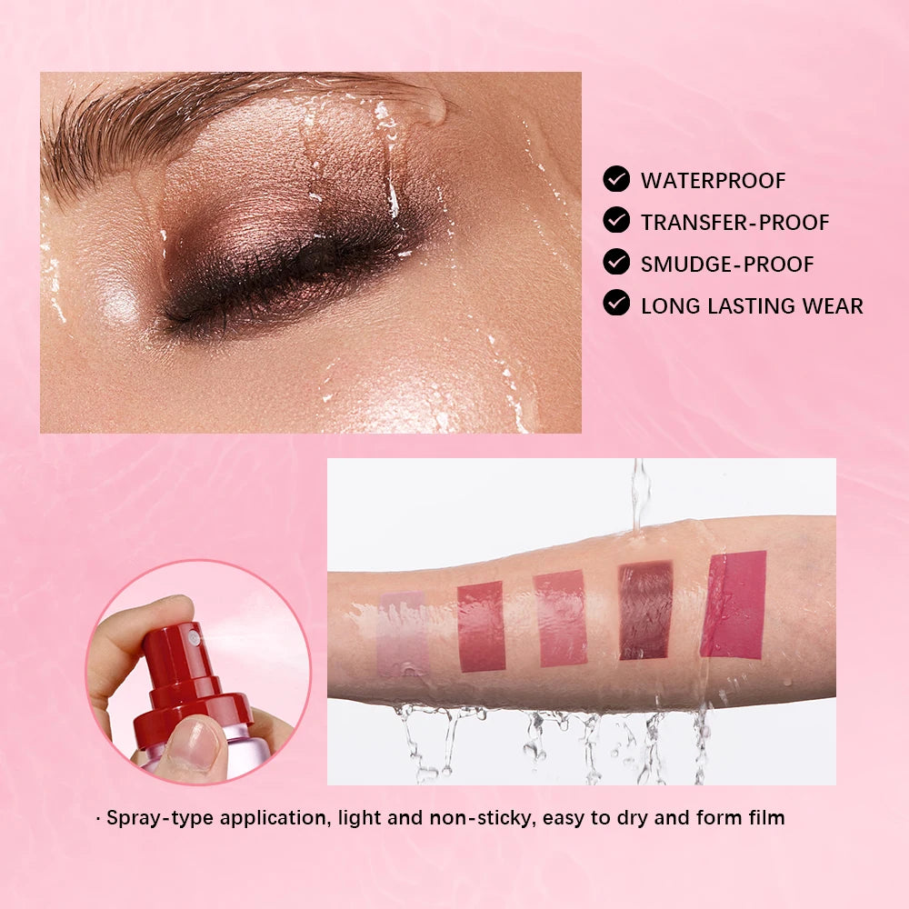 Waterproof Mattifying Setting Spray Glossy Matte Base Makeup Control Oil Non-Sticky Waterproof Make-up Fixer Spray For All Skin Oasis Select