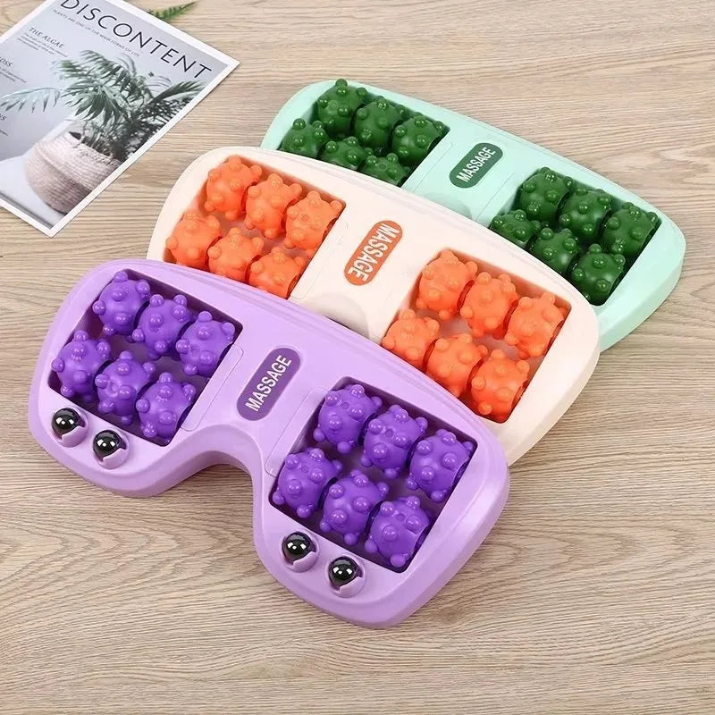 16-Ball Magnetic Foot Roller Massager – Acupoint Leg Massage Foot Roller Massager Oasis Select