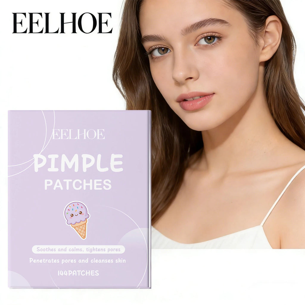 EELHOE 144-Pack Cartoon Pimple Patches – Acne Spot Treatment Acne Pimple Patches Oasis Select