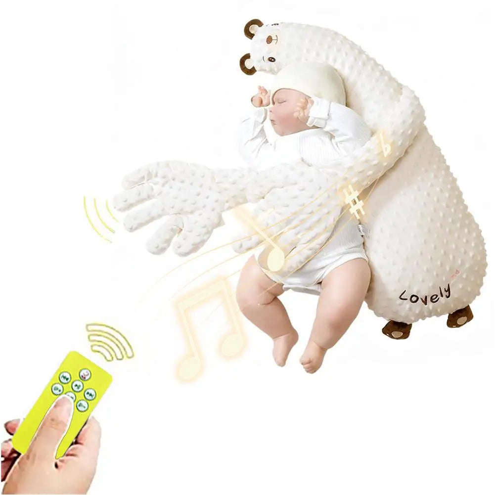 Newborn Soothing Patting Pillow – Electric Baby Sleep Soother