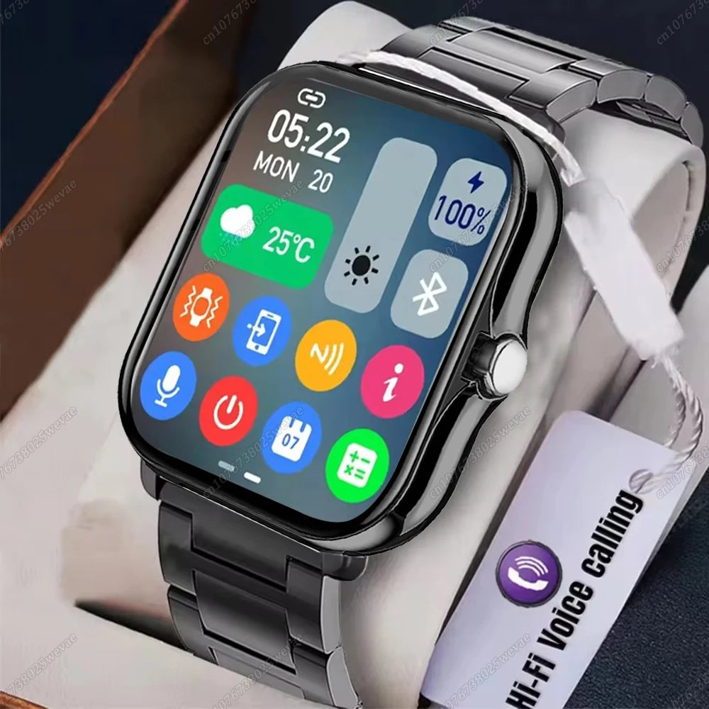 Smart Watch 2.01" HD | Calls, Fitness Tracker & DIY Dials