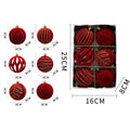 For Wedding Ceremonies Festive Tree Decor Christmas Party Decor Home Hanging Loop Design Reusable Holiday Balls Oasis Select Red China Mainland