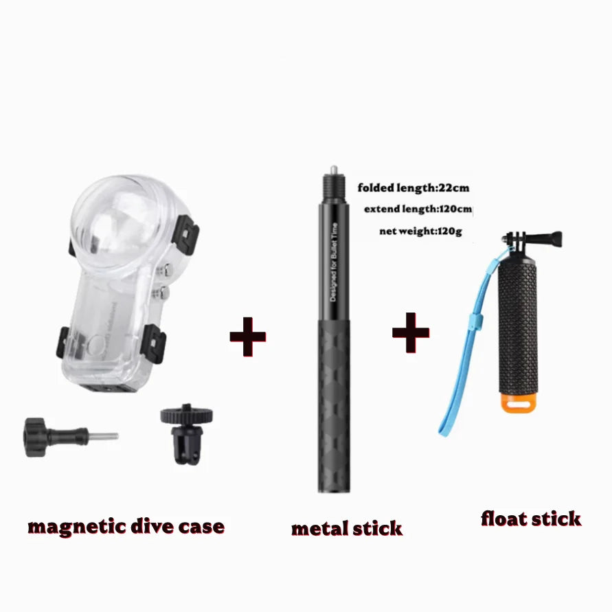 60m Waterproof Dive Housing for Insta360 X4 Air | Underwater Case