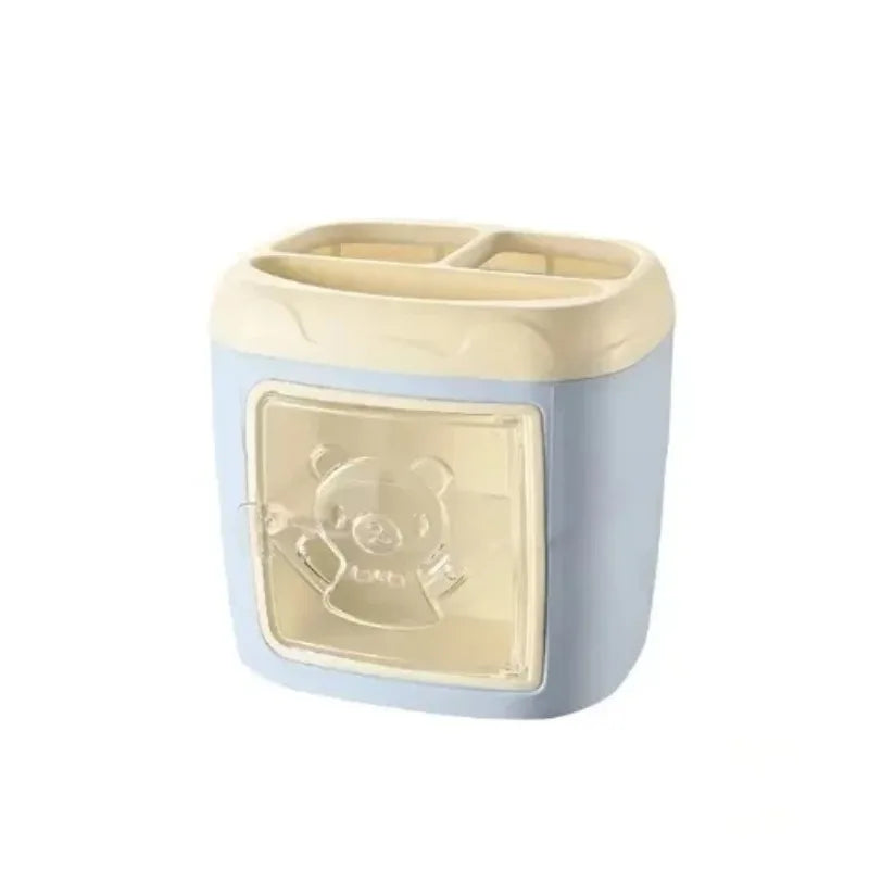 1pcs Creative Cartoon Multi Grid Pen Holder Student's Favorite Multifunctional Storage Box with Grid Desktop Stationery Box Oasis Select
