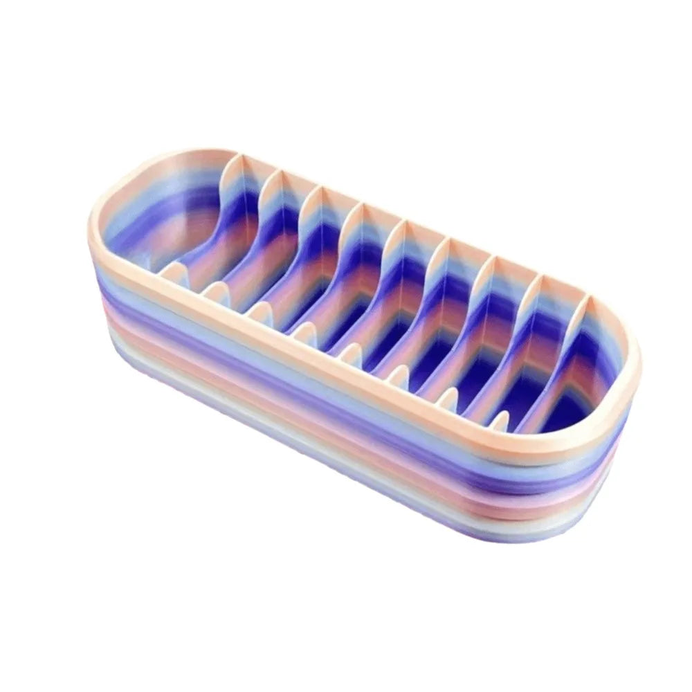 10-Grid Diamond Art Bead Storage Box | Gradient Organizer