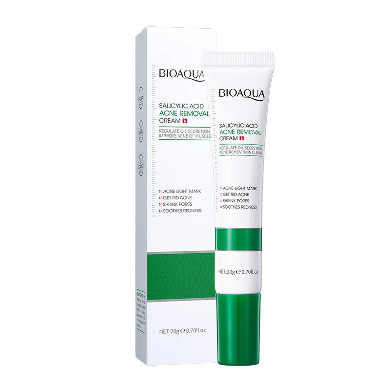 BIOAQUA Salicylic Acid Acne Face Cream – Blackhead & Mark Repair Acne Treatment Cream Oasis Select