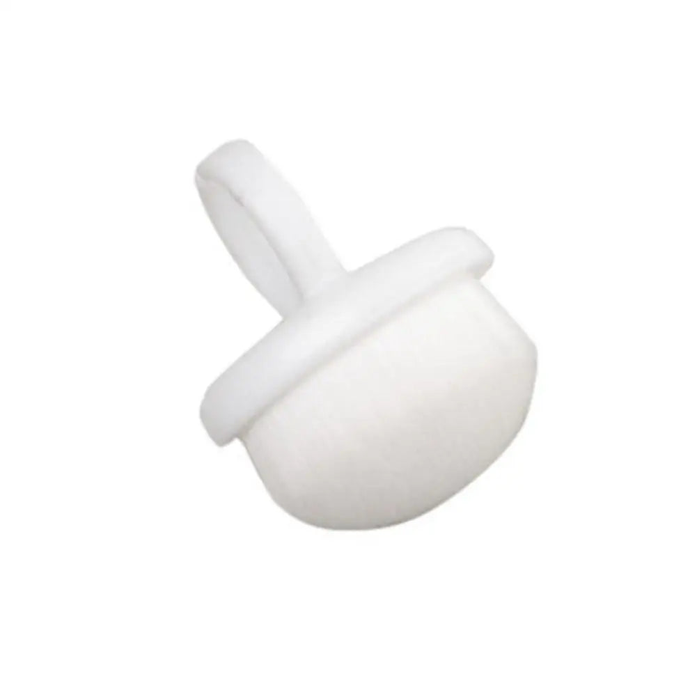 Nail Dust Brush Ring Handle – Soft Manicure Cleaning Brush Nail Dust Brush Oasis Select 1PC-white