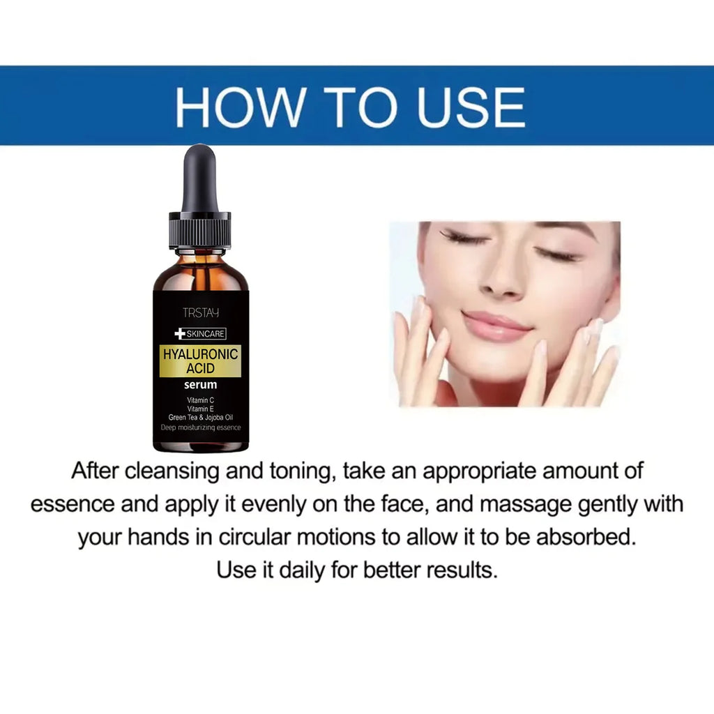 TRSTAY Hyaluronic Acid Serum – Hydrating & Pore Tightening