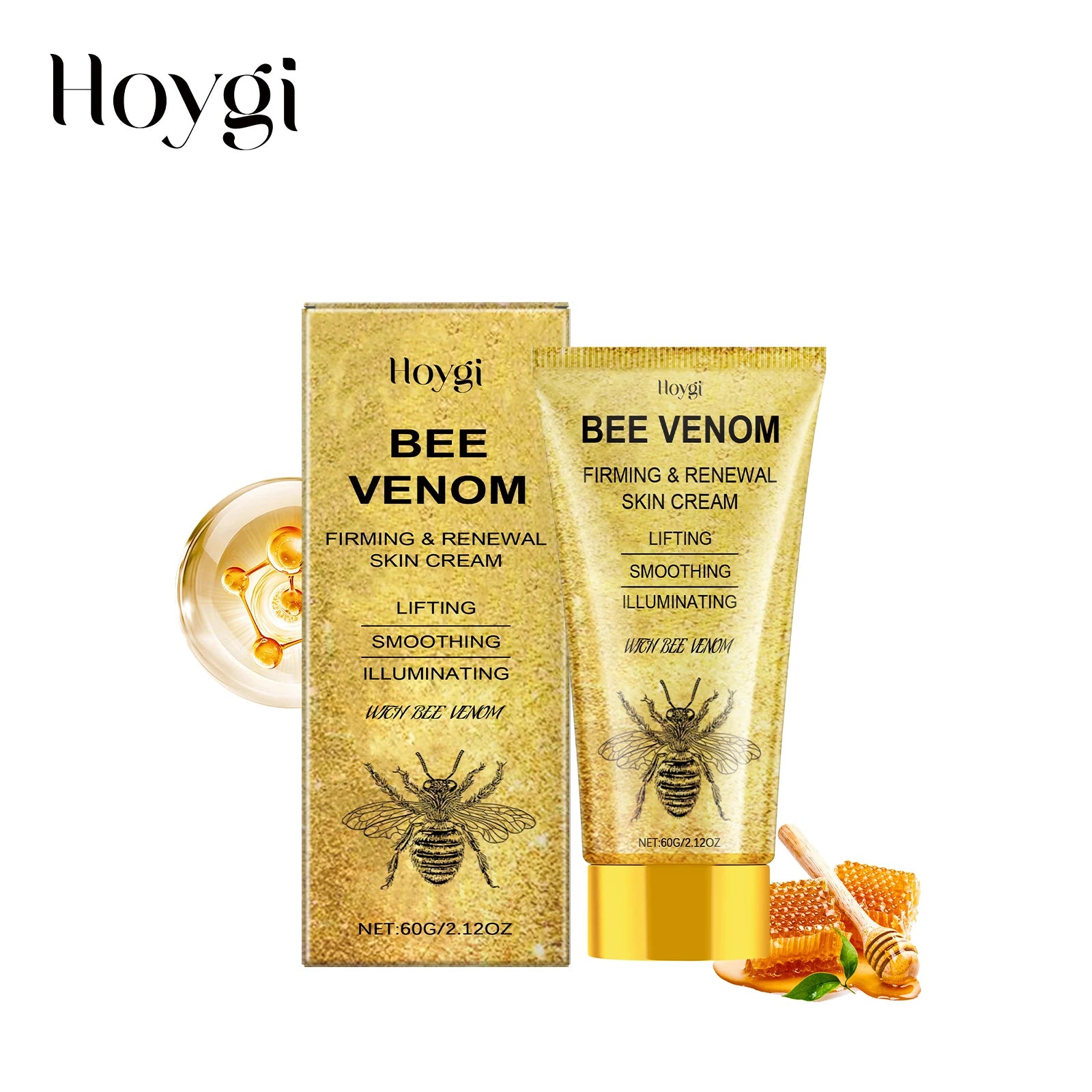 Hoygi Bee Venom Face Cream – Firming Anti-Aging Lift 60g