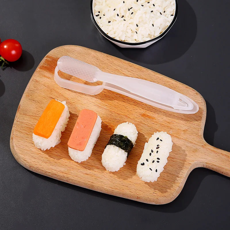 1pcs Nigiri Sushi Mold Onigiri Rice Sushi Maker Warship Sushi Mold Bento Oval Rice Making Breakfast Kitchen Tools Easy Sushi Kit Oasis Select