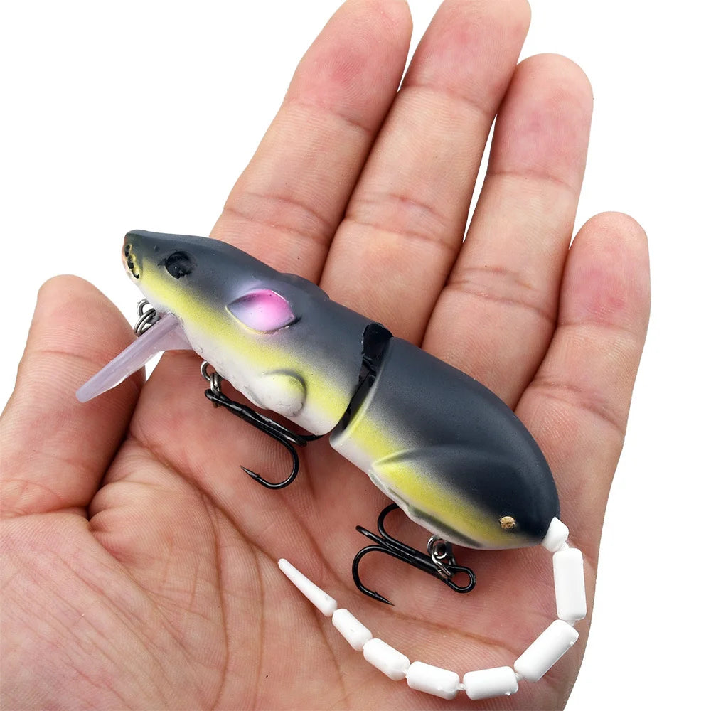 15.5g/15.5cm lure mouse biomimetic broken joint long throw pencil Minogue curved mouth fake bait Oasis Select