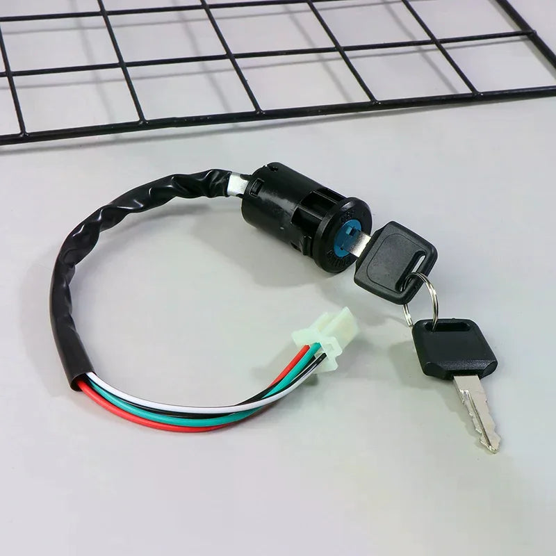 Off-road Motorcycle Four-wheel Beach Car Accessories 50-250CC Start Ignition Switch Electric Door Lock Key Oasis Select