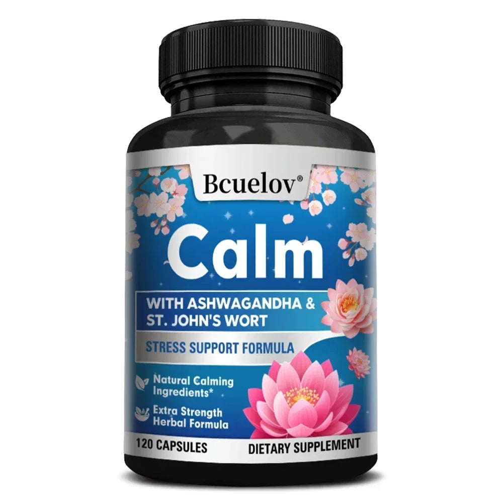 Ashwagandha & Rhodiola Capsules | Focus, Mood & Energy