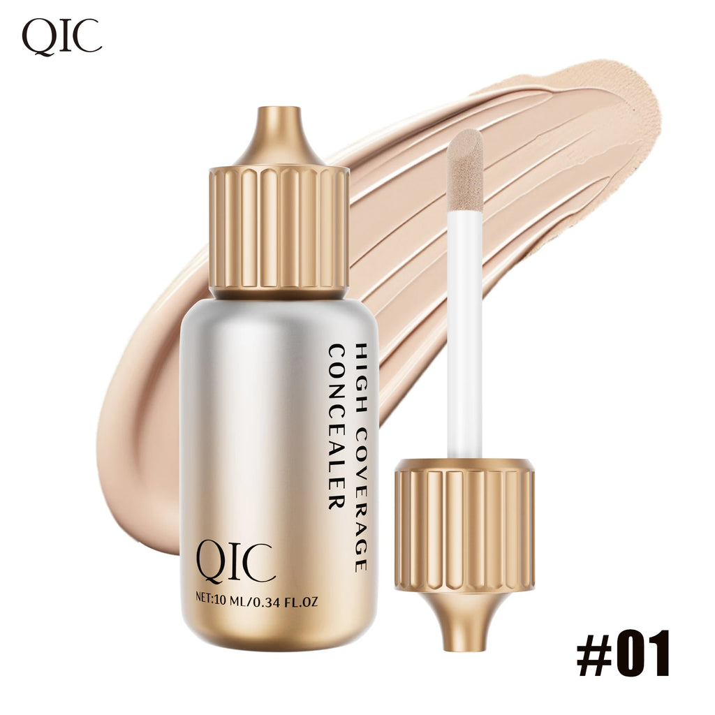 QIC Liquid Concealer – Full Coverage, Matte & Waterproof
