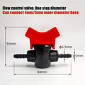 Waterstop By-pass Valve Male DN6/8/10/15/20 Thread Garden Hose Pipe Control Switch Garden Watering Irrigation System Accessories Oasis Select 1Point 4mm