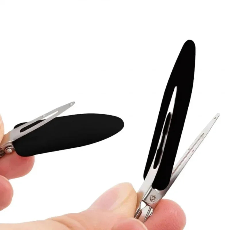 4pcs No Bend Seamless Hair Clips Side Bangs Fix Fringe Barrette Makeup Washing Face Accessories Women Girls Styling Hair Pins Oasis Select