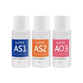 AS1 SA3 AO3 Hydrodermabrasion Serum Set – Deep Clean & Glow Facial Serum Set Oasis Select 3PCS