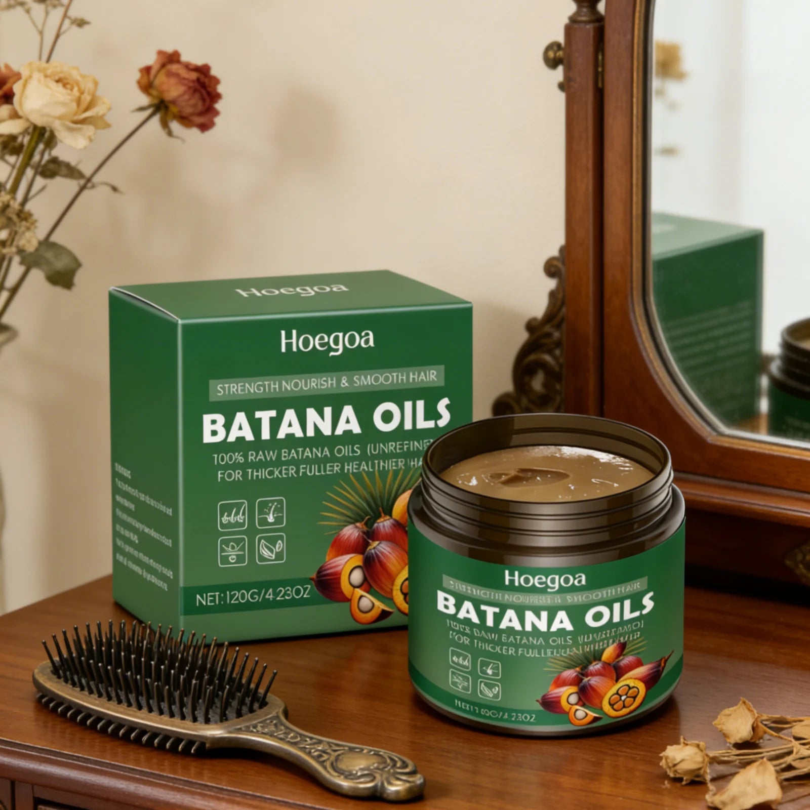 Hoegoa Batana Oil Hair Mask – Deep Repair & Moisture 120g Batana Oil Hair Mask Oasis Select