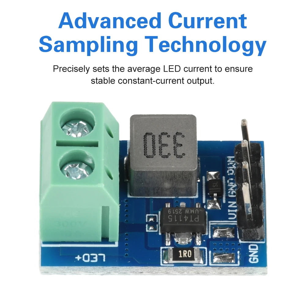 PT4115 LED Driver Module 12V 1-10S Constant Current Driver Output Module For LED Strip Light Applications Oasis Select