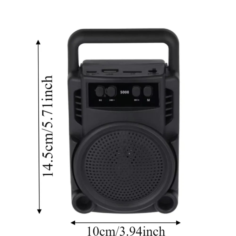 RGB Light Portable Bluetooth Speaker 360° Light Powerful Bass Karaoke Speaker Wireless Stereo TWS Function Party Speaker Oasis Select