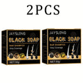Hair Shampoo Soap Polygonum Multiflorum Black Soap White Hair Repair Soap Hair Care Set Nourishing Anti Dandruff Hair Dye Soap Oasis Select 2pcs