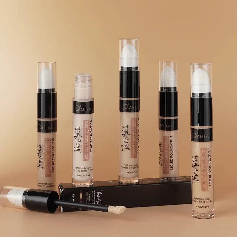 Waterproof Liquid Foundation Concealer Pen Cover Dark Spots Acne Marks Long Lasting Essential Beauty Tool Makeup Pencil Oasis Select