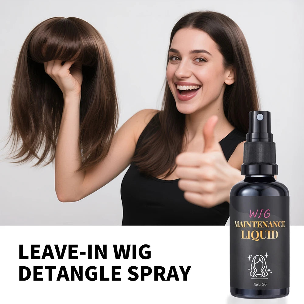 Wig Softener Spray – Glycerin-Free Detangling Conditioner Wig Conditioner Spray Oasis Select