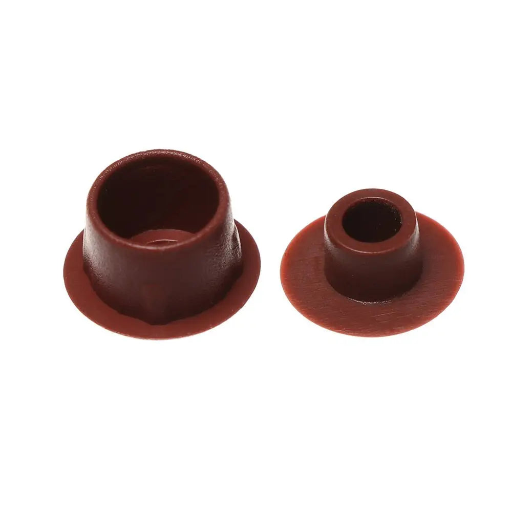 50Pcs Practical Exterior Hole Ornament Hardware Screw Decor Furniture Hole Covers Protective Cap Dust Plug Stopper Oasis Select
