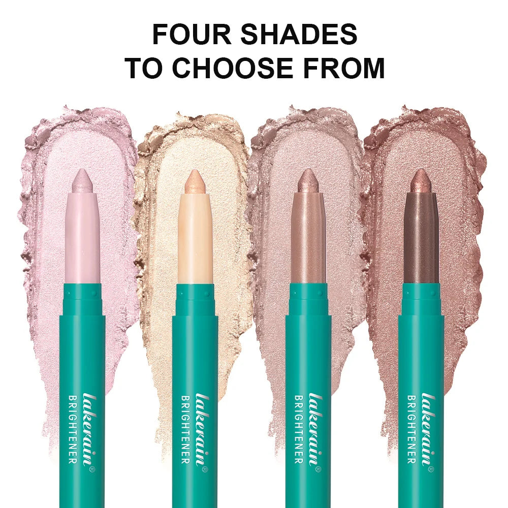 Eyeshadow Stick Brilliant Eye Brightener Waterproof Long-lasting Shining Creamy and Soft Texture Easy to Apply and Blend Makeup Oasis Select