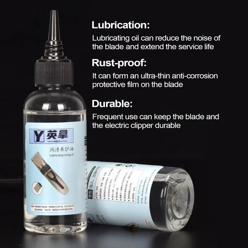 60ml Hair Clipper Oil – Lubricant, Rust Protection & Noise Clipper Lubricant Oil Oasis Select