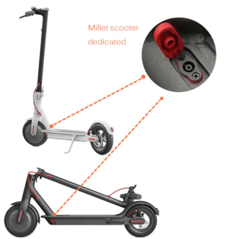 Battery Charger Socket Electric Scooter Charging Port Efficient Charging Ability Efficient Electric Scooter Connectors Oasis Select