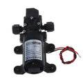 70W 130PSI High Pressure Durable Diaphragm Electric Self Priming Pump Water Pump Water Sprayer Car Washing Oasis Select black