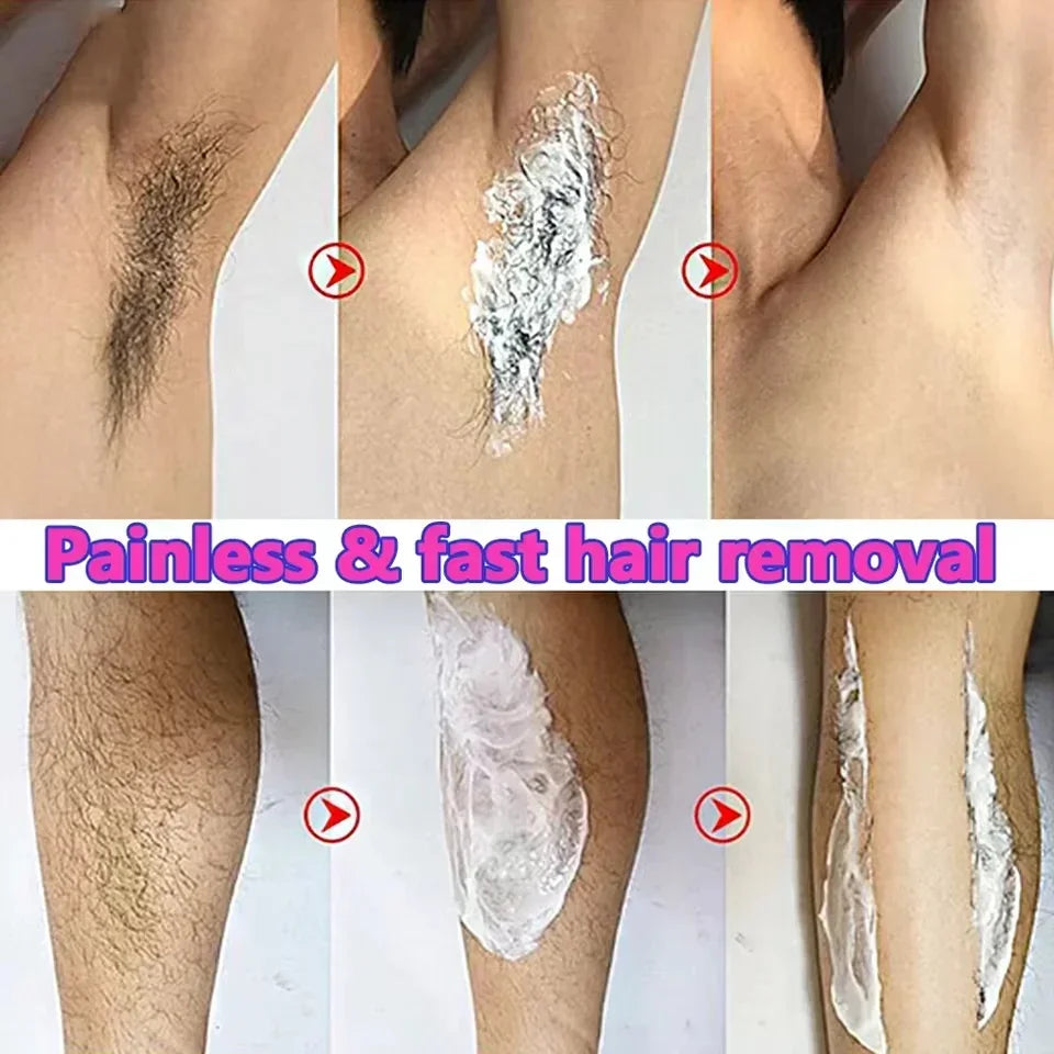 Collagen Hair Removal Cream – Fast Depilatory for Men & Women