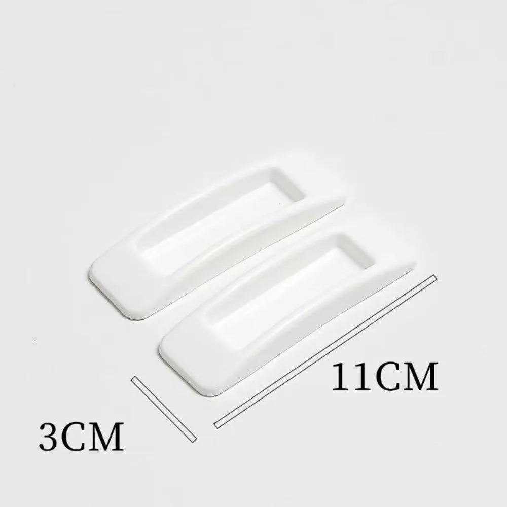 2PCS Window Cabinet Drawer Handles Self-adhesive Door Wardrobe Handle Organizer Paste Open Sliding Knob Auxiliary Device Oasis Select