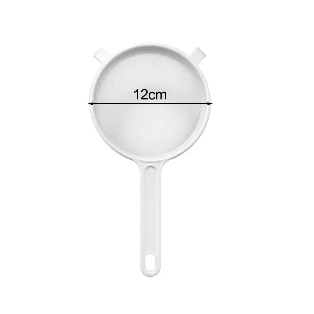 Kitchen Nut Milk Filter Handheld Plastic Sieve Tea Strainer Flour Sifter Filter Coffee Filter Colanders Kitchen Tools Oasis Select