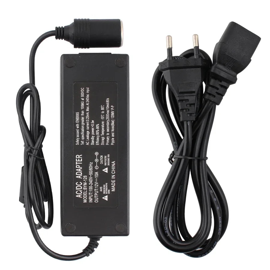 AC DC 110V 220V to 12V 2A 5A 8A 10A Power Adapter Supply Car Cigarette lighter Converter inverter 220V 12V Power Adapter Supply Oasis Select 12V10A Power Adapter China Mainland With EU Plug