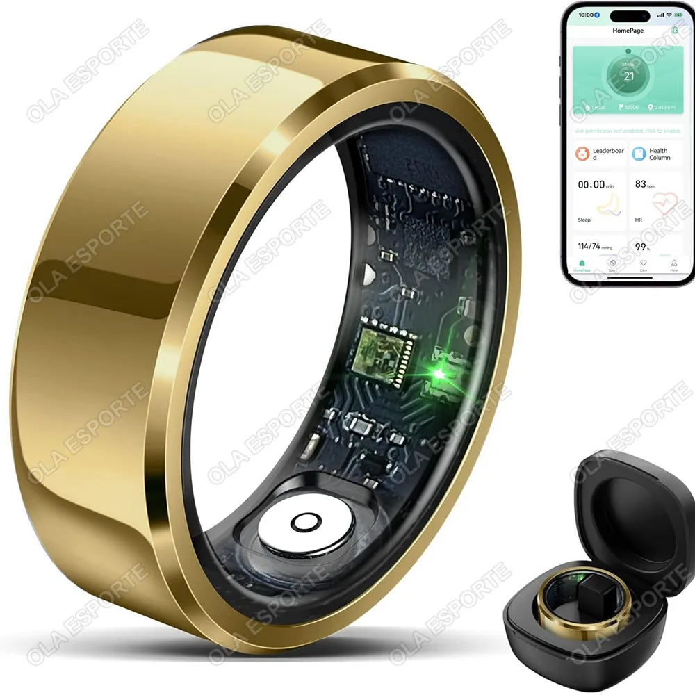 Ola Esporte Smart Ring – Heart Rate, Sleep & SpO2 Monitor