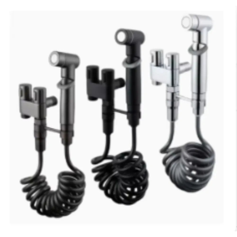 Toilet cleaning bidet set. Cold and hot water toilet accessories. Handheld bathroom cleaner. Anal cleaning device. Oasis Select