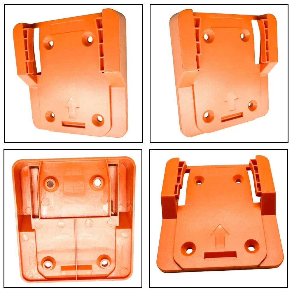 Battery Hanger Bracket For Ridgid For AEG 18V Tools, Wall-Mounted Storage Hook For Workshop Organisation Oasis Select