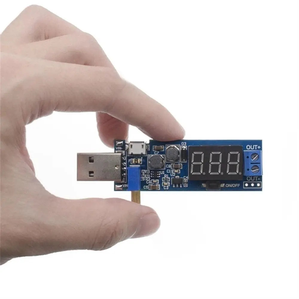 LED Voltmeter Digital Display Boost Buck Converter Power Supply Modul Voltage Regulator Power Module Voltage Stabilizing Module Oasis Select