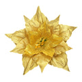 Antique Brass Used For Christmas Trees Hanging Flowers Tree Decoration Glitter Poinsettia Eye Catching Addition Oasis Select Gold China Mainland