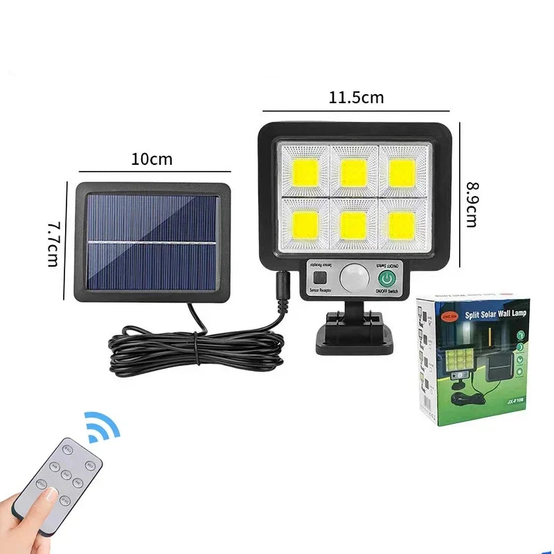 ESMARTER Solar LED Wall Light | Motion Sensor IP65 3 Modes