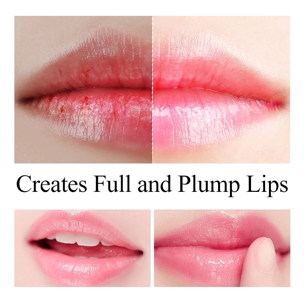 LANBENA Hyaluronic Acid Lip Balm Lip Plumper Moisturizing Reduce Fine Lines Long-lasting Hydration Protecting Dry Lip Oasis Select