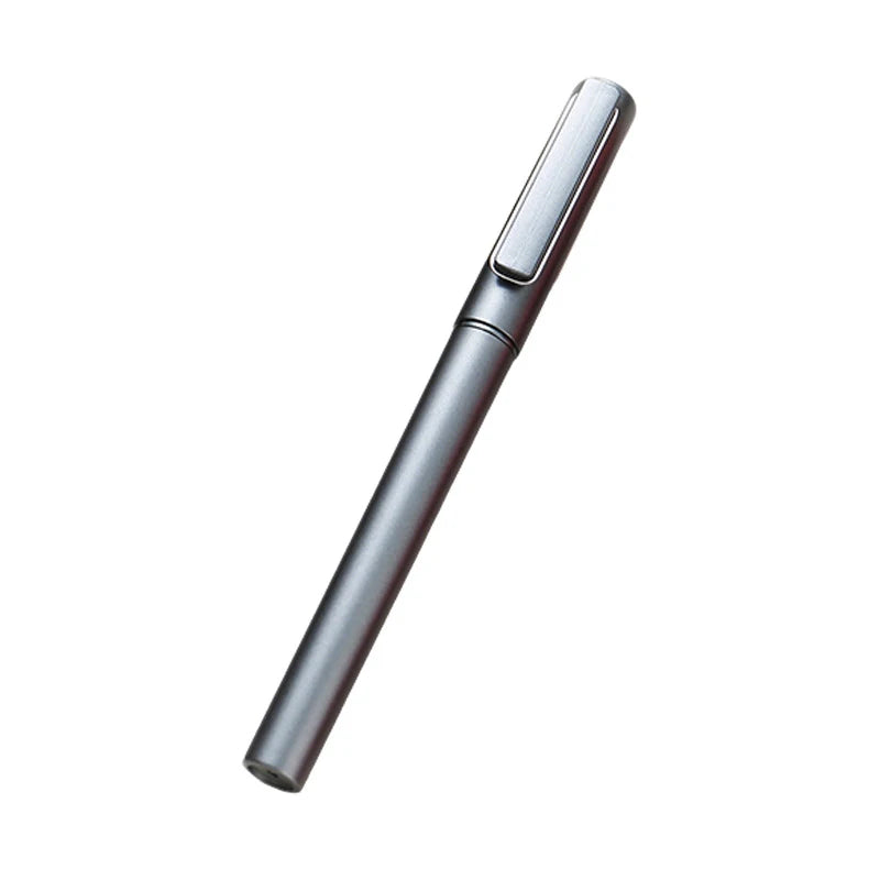 1Pc Metal Rollerball Pen Black Refill 0.5mm Nib Ballpoint Pens High Quality Business Office Student Signature Pen Gift Oasis Select A2