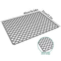 Silicone Sink Protector Mat Foldable Anti Slip Tableware Drainage Drying Mats Multi Functional Heat Resistant Non-slip Sink Mat Oasis Select 42cm Grey