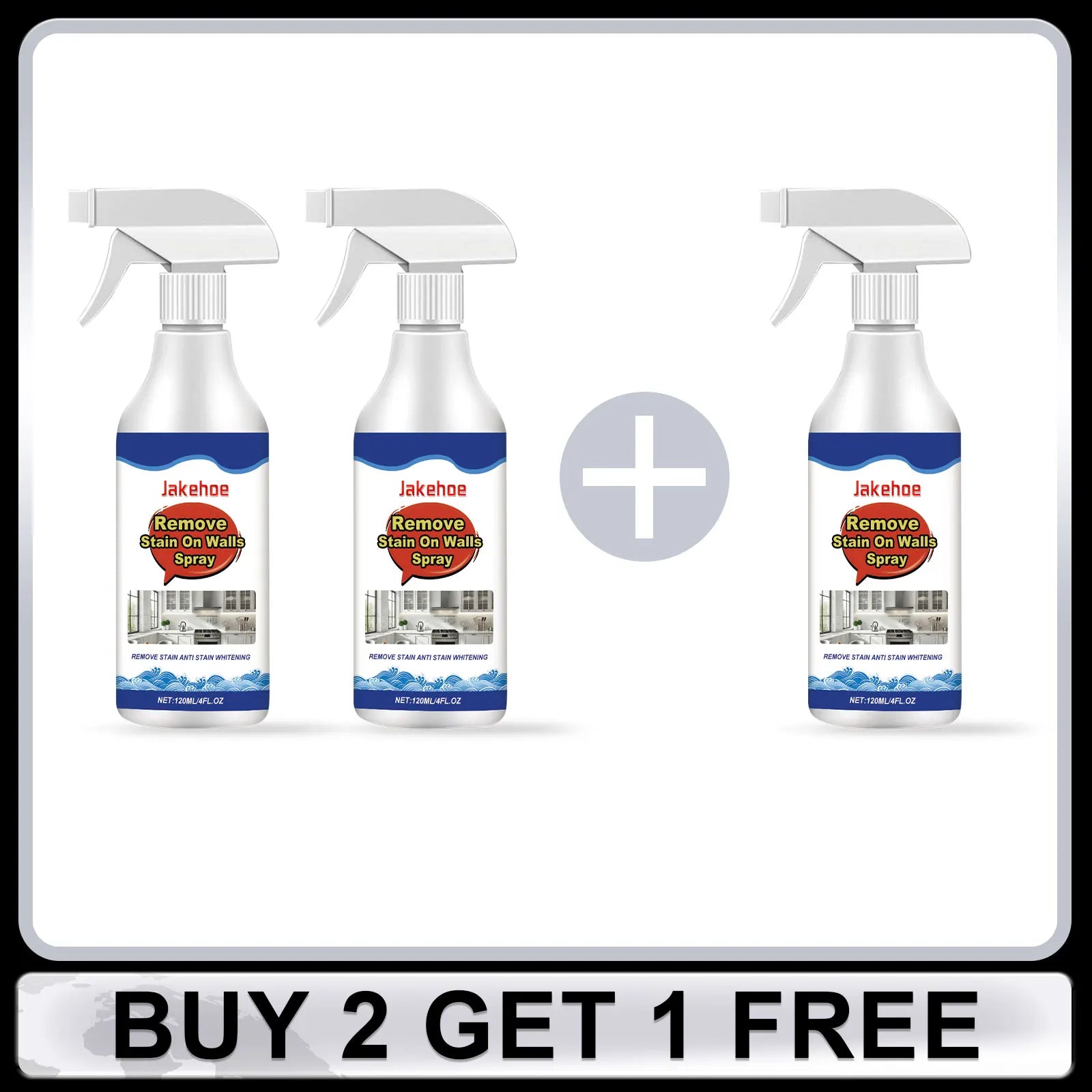 Mold Remover Spray for Wall Stains Mildews Eliminating Damp Antibacterial Deodorizing Mold Remover Cleaner for Wall Ceramic Tile Oasis Select Buy 2 Get 1 Free